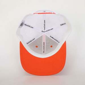 Gorra de Camionero Deportiva de Lona con Visera Plana de 6 Paneles, Bordado Personalizado de Alta Calidad con Logotipo, Negra, de Algodón, Estilo Deportivo, Venta al Por Mayor BSCI - Product Image 6