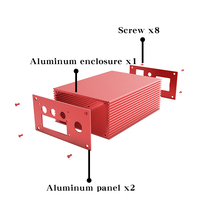 Fabrication de boîtiers de dissipateurs thermiques en aluminium Conception de boîtiers et d'adaptateurs d'équipement électrique personnalisés Boîtiers de contrôleurs intelligents