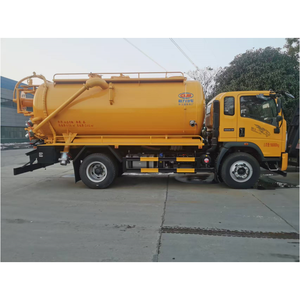Camión de Succión de Aguas Residuales y Lodos de Alta Presión Dongfeng, Diésel Manual, 10 Metros Cúbicos, con Emisión Euro 6 - Product Image 1
