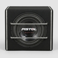 Subwoofer passif de 12 pouces, 400 W RMS, 1400 W de crête, 4 ohms, 20-180 Hz, haut-parleur de basses pour voiture, PISTOL 308D4SW