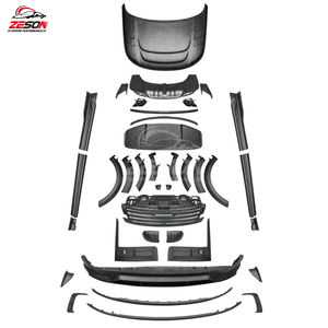 Kit de Carrocería de Fibra de Carbono Estilo MS para Land <span class=keywords><strong>Rover</strong></span> <span class=keywords><strong>Range</strong></span> <span class=keywords><strong>Rover</strong></span> L460 2023-2026, Parachoques Delantero y Trasero, Faldones Laterales, Difusor, Alerón - Product Image 2