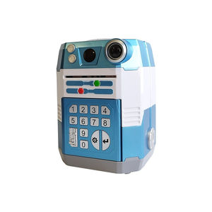 Caja <span class=keywords><strong>de</strong></span> dinero con reconocimiento facial ATM <span class=keywords><strong>de</strong></span> volumen ajustable, contraseña, seguro <span class=keywords><strong>de</strong></span> dinero rodante automático, Banco <span class=keywords><strong>de</strong></span> ahorros, juguete para niños - Product Image 2