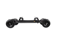 Planche à roulettes électrique portable JENOVA, autonomie 30 km, charge 200 kg, pneus 9 pouces, planche en érable 1210 mm 10 plis, batterie 50,4 V 18000 mAh, charge rapide 6H