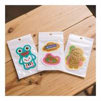 Dernière feuille d'or Pvc Transparent Cartoon Design Label Clear Roll Vinyl Sticker Sheets