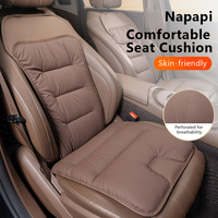Coussin et dossier de siège auto en Nappa, respirant, résistant à l'usure, protection de siège auto toutes saisons (accessoire intérieur)