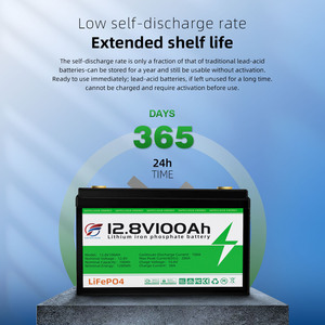 Paquete de Baterías de Iones de Litio Lifepo4 LFP 12V 24V 100Ah 200Ah 300Ah 400Ah, Módulo de Batería de Fosfato de Hierro y Litio para Almacenamiento de Energía 12V - Product Image 1
