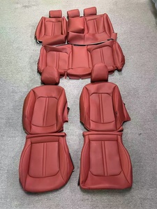 Coprisedili in Pelle Nappa Personalizzati Resistenti all'Usura per <span class=keywords><strong>Audi</strong></span> A1 A2 A3 <span class=keywords><strong>A4</strong></span> A5 A6 A7, Set Completo Sportivo di Tendenza - Product Image 6