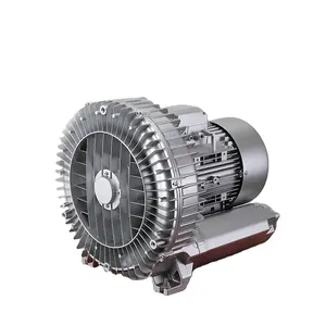 90 Wát 2800 vòng/phút 50Hz bơm chân không biến tốc độ ngành công nghiệp fan RING Blower cho dầu khí phun đốt cung cấp không khí