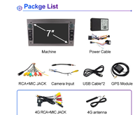 Autoradio Android pour Opel Astra Corsa Vauxhall Meriva Zafira Vivaro Carplay Écran tactile IPS 7 pouces Stéréo GPS WiFi FM RDS