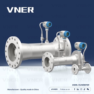 Xoắn ốc nhiệt độ và áp suất lưu lượng kế <span class=keywords><strong>LCD</strong></span> hiển thị tùy chỉnh OEM hỗ trợ biến khu vực đo lưu lượng thép không gỉ - Product Image 2