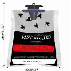 Sac piège à mouches jetable Hanyang, pratique pour le <span class=keywords><strong>jardin</strong></span>, la ferme, l'intérieur, sac en plastique - Product Image 3
