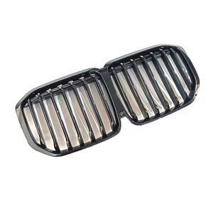 Reemplazo de Rejilla Negra Brillante de Una Sola Línea para BMW X7 G07, Material ABS para Parachoques Delantero - Product Image 4