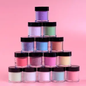 Набор 6 видов цветов для ногтей MEETNAIL dip powder с базовым верхом, индивидуальная этикетка, профессиональный набор акриловых порошков для окунания