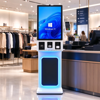 Monitor Layar Sentuh LED WUXIN 27/32 Inci, Papan Tulis Digital Interaktif, Panel Pertemuan Digital, Harga Kios untuk Mal