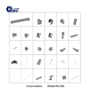 <span class=keywords><strong>Profilo</strong></span> in alluminio Fly screen per componenti della finestra zanzariera e zanzariera - Product Image 3