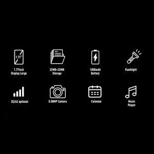 1.77นิ้วคุณภาพสูงราคาถูกปุ่มกดสำหรับโทรศัพท์วิดีโอคอล4G ปุ่มคุณสมบัติ4G โทรศัพท์มือถือ - Product Image 2