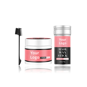 Custom LOGO Long Lasting Styling Wax Stick Edge Control And Brush Wax Stick For Hair