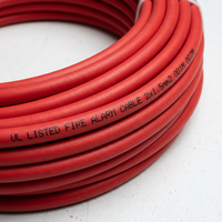 Câble industriel ignifuge de bonne qualité, 4 conducteurs, 2,5 mm², blindé en feuille d'aluminium, isolé en PVC, âme en cuivre nu, certifié CE/RoHS