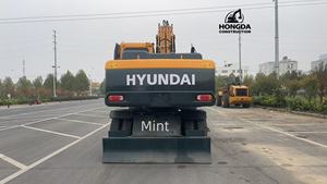 Excavadora de ruedas Hyundai usada, excavadora de ruedas de segunda mano Hyundai 210w-9 210, R210W 21ton, a la venta - Product Image 6