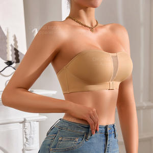 <span class=keywords><strong>Sujetador</strong></span> sin tirantes <span class=keywords><strong>Invisible</strong></span> con <span class=keywords><strong>pecho</strong></span> delantero para mujer, <span class=keywords><strong>sujetador</strong></span> antideslizante con función brillante, <span class=keywords><strong>pecho</strong></span> pequeño, ropa interior <span class=keywords><strong>grande</strong></span> y hermosa con espalda - Product Image 3