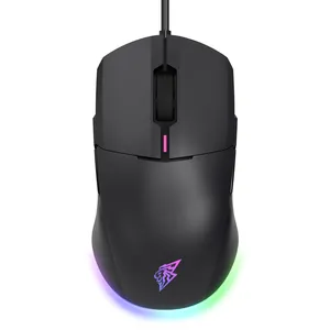 Aflion Günstige Luminous V188 Mouse Mobile Controller Wasserdichte wiederauf ladbare Ultra Thin Function Key Gaming Mouse