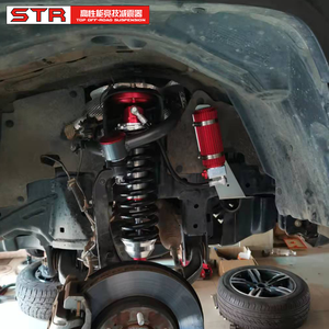 STR 4x4 Offroad 2 "<span class=keywords><strong>3</strong></span>" Land Cruiser Prado 150 azot gazı için asansör amortisör ayarlanabilir süspansiyonlar - Product Image 5
