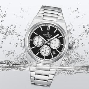 NAVIFORCE NF8048G/<span class=keywords><strong>L</strong></span> 8048 Orologio da Uomo e Donna Nuovo Impermeabile Moda Creativa Orologi al Quarzo Casual da Polso per Coppie - Product Image 2