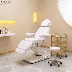 Nouvelle arrivée : Lit de beauté hydraulique, lit facial électrique, lit de massage inclinable réglable pour salon d'esthétique, avec certificat CE - Product Image 1