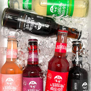 Crazy Pawnee Craft Soda Limón Hierba DE TRIGO Jugo Agua con gas Bebida 275ml 0 azúcar 0 calorías 0 grasa - Product Image 5