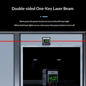 Inclinómetro Digital Láser Bidireccional, Caja Magnética de 4 Lados, Medidor de Ángulo y Pendiente - Product Image 4