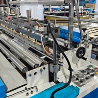 Máquina de fabricación de bolsas de corte en caliente de alta velocidad de 1000 mm para BOPP/OPP con sistema EPC de tensión automática y estructura de acero canalado