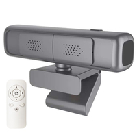 Yüksek çözünürlüklü Web kamera uzaktan kumanda 5X dijital Zoom 8MP 4K Webcam