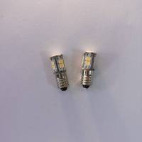 Petite lampe de décoration E10 Base AC/DC6v-12v 2w 2200k 2700k Led Ampoule
