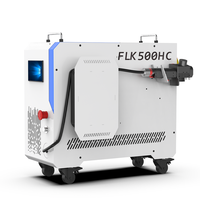 Nettoyeur laser 500 watts pour enlever la rouille et la peinture, machine de nettoyage laser