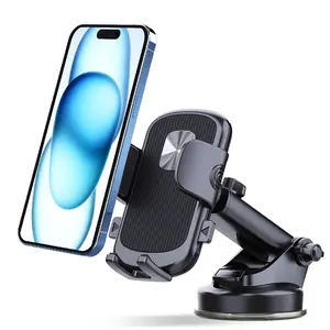 2024 Universal Windshield Suction Cup Bracket Dashboard 360 Rotating Car Mobile Phone Holder Car Phone Mount For Car