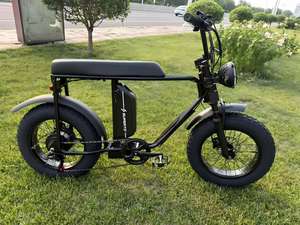 Vélo électrique urbain léger à moteur arrière sans balais 500W, batterie au lithium 48V, 6 vitesses, électronique intelligent, unisexe - Product Image 2