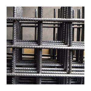 Barres d'armature en métal Mur de soudure Ciment Acier 2x2 Construction de clôture 6x6 Renforcement du béton Panneaux de treillis métallique de renfort soudés - Product Image 2