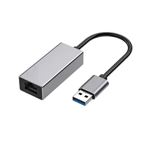 Fars부터 USB 유형 b 남성 기가비트 이더넷 어댑터 USB 3.0 어댑터 LAN 네트워크 카드 rj45 여성 크롬 변환기
