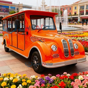 Nuevo Auto Clásico Eléctrico Personalizado de Diferentes Colores, 11 Asientos, Auto Turístico Clásico Eléctrico, Auto Vintage para Turismo - Product Image 2