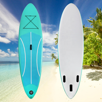 Planche de surf gonflable portative de planche de surf de Wakeboard debout de nouveau venu de planche d'eau solide de Offre Spéciale
