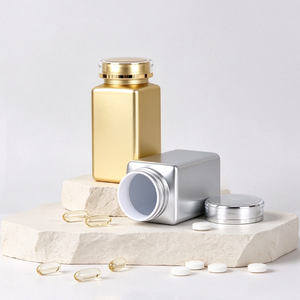 Botella de Vidrio Ámbar de Lujo para Aceite de Hígado de Bacalao, Protección UV, Base Gruesa, Tapa Dorada Electrochapada, Grado Alimenticio, Logotipo Personalizado con Estampado en Caliente - Product Image 3