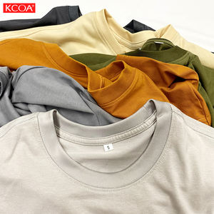 T-shirts surdimensionnés lourds de qualité supérieure avec impression de logo personnalisé T-shirts grande taille pour hommes - Product Image 1