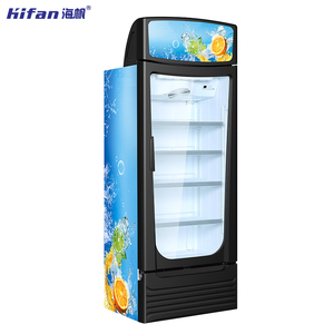 Réfrigérateur commercial à <span class=keywords><strong>porte</strong></span> vitrée pour boissons et congélateur vertical avec refroidissement par air - Équipement de réfrigération à <span class=keywords><strong>double</strong></span> zone - Product Image 5