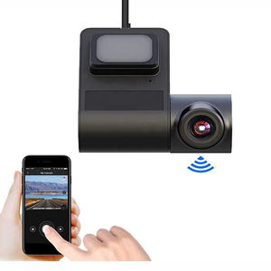 Mini <span class=keywords><strong>cam</strong></span>éra de tableau de bord de voiture à objectif unique Full HD 1080P WiFi Grand angle Enregistreur vidéo de conduite - Product Image 1