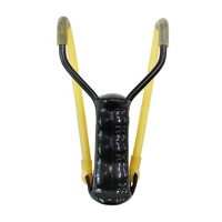 Lance-pierres d'extérieur de luxe en acier inoxydable pour le tir, catapulte puissante avec élastique