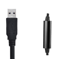 UC-048 8 Meter kabel Data kamera pria USB3.1 tipe-c USB3.0 PVC terisolasi sekrup ganda mengunci tembaga kabel USB3.1 tipe-c USB3.0