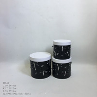 Boîte à fleurs créative 3D Dragonfly Drum Design en trois pièces avec style élégant pour emballage cadeau à la main de savon Matériau en papier durable
