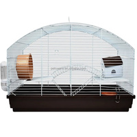 Kit de démarrage pour hamster de 23 pouces, cage pour petits animaux, cage pour hamsters et gerbilles, cage pour animaux de compagnie d'intérieur et petits animaux