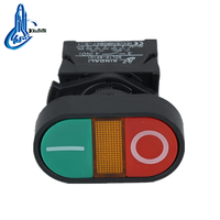 XDL21-EBW8365 Bouton poussoir momentané rouge vert marche-arrêt 10A 220V