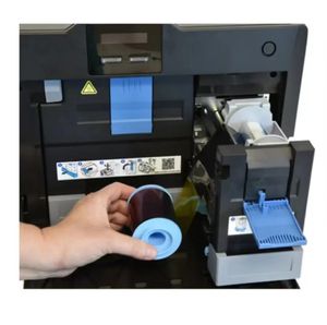 <span class=keywords><strong>Imprimante</strong></span> de <span class=keywords><strong>cartes</strong></span> <span class=keywords><strong>plastiques</strong></span> à transfert thermique Hid Fargo HDP6600 de haute qualité avec <span class=keywords><strong>imprimante</strong></span> 600 dpi, impression recto-verso et recto simple - Product Image 5